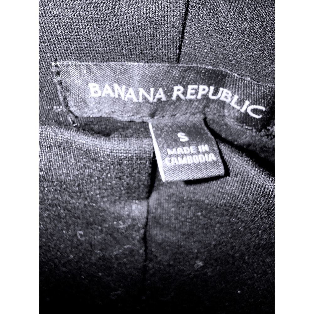 Pull On Black Pintuck Ponte Slim Pants Size S | Dark Academic |City Chic |Modern - Picture 3 of 9